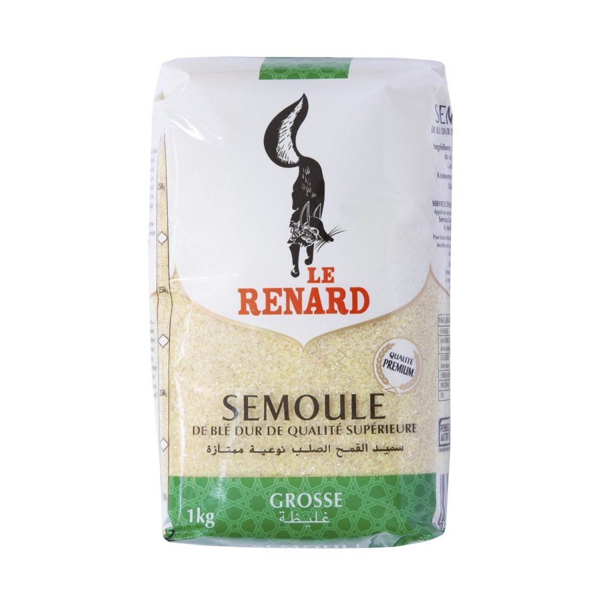 LE RENARD SEMOULE GROSSE 1KG – Image 1