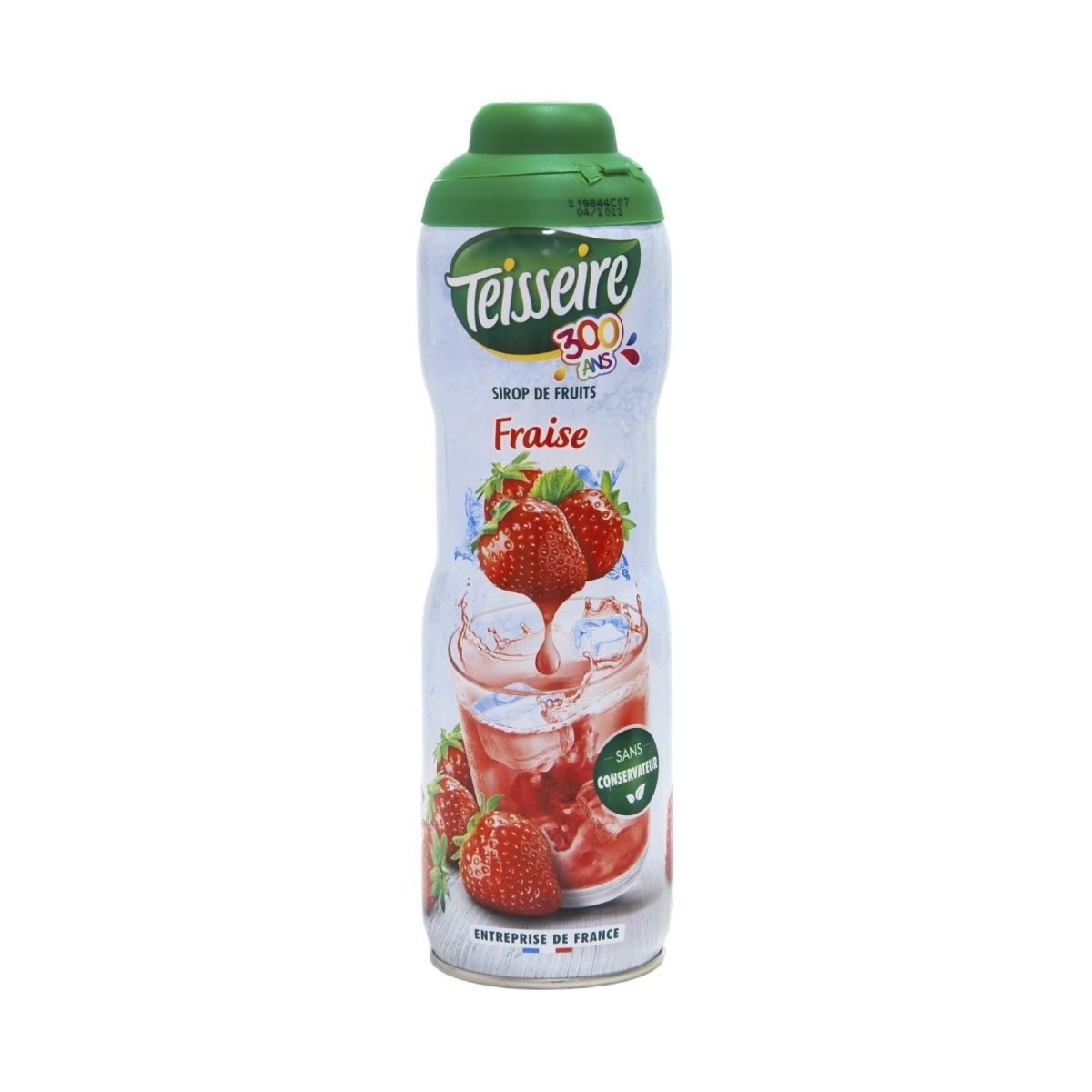 TEISSEIRE SIROP FRAISE 60CL – Image 1