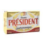 PRESIDENT BEURRE DOUX 125GR