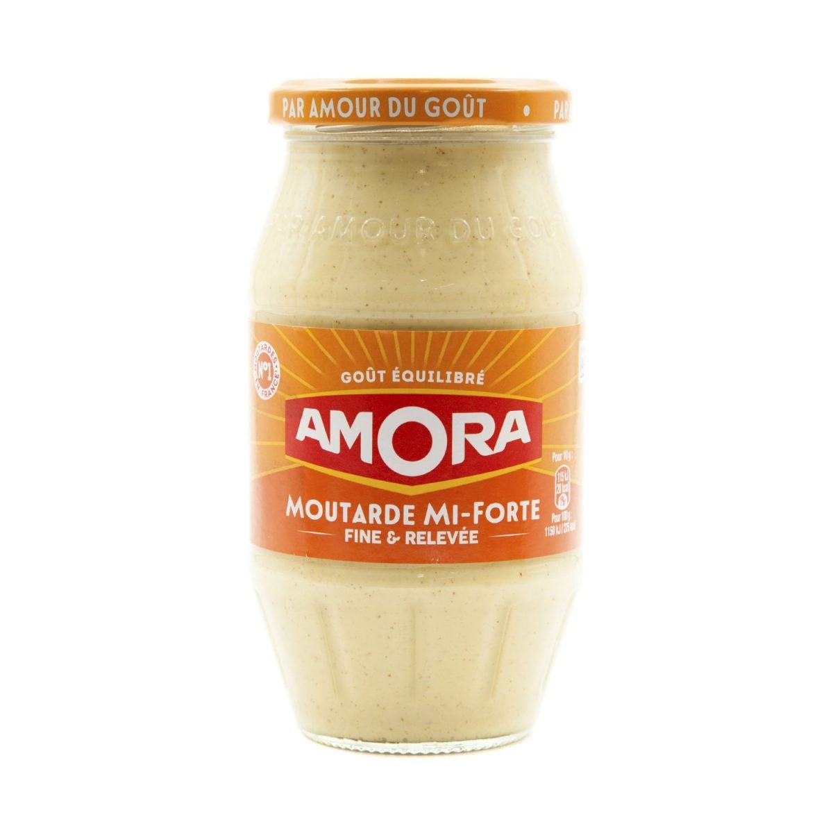 AMORA MOUTARDE MI-FORTE 415G – Image 1