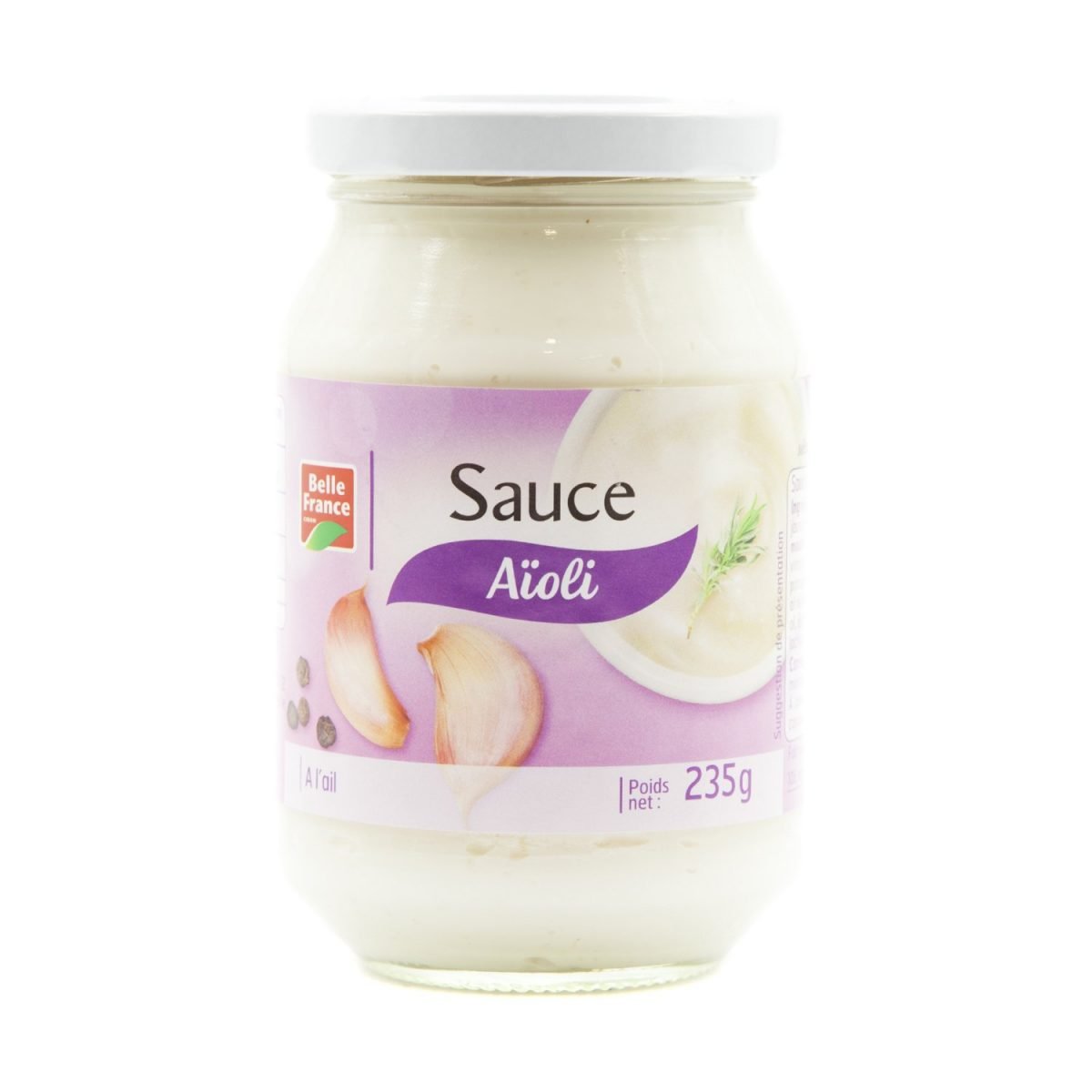 BELLE FRANCE SAUCE AIOLI 235 GR – Image 1
