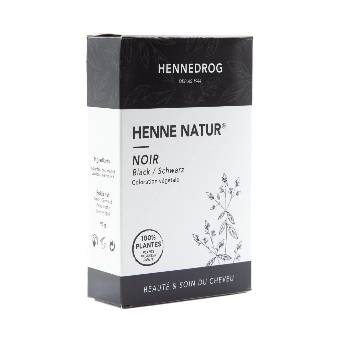 HENNE - NATUR - NOIR – Image 1