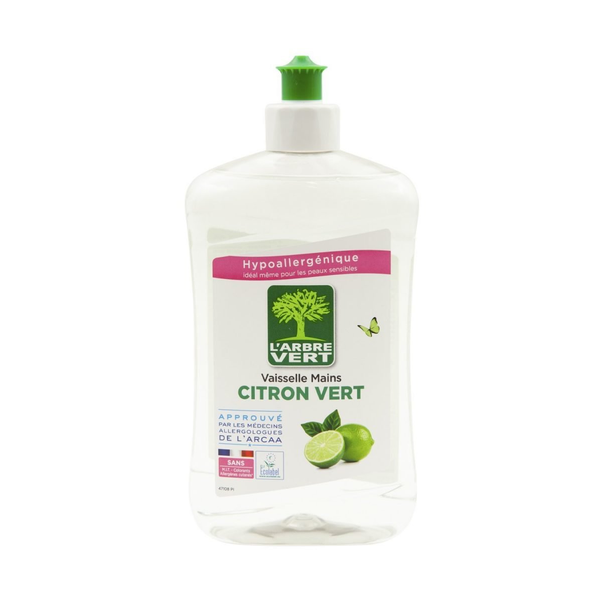 L'ARBRE VERT VAISSELLE MAIN Citron 500ml – Image 1