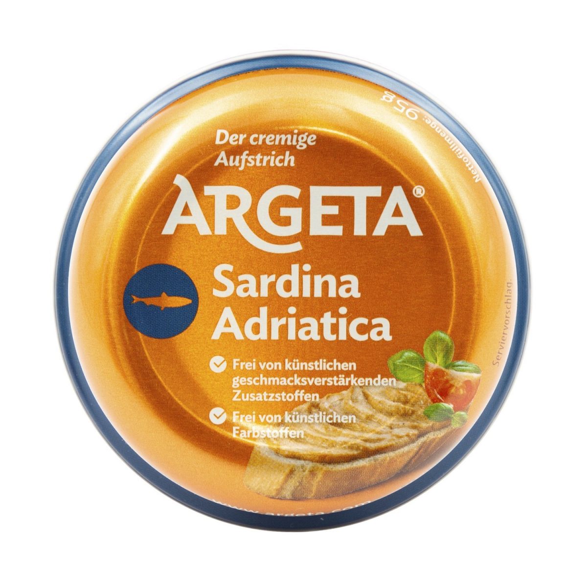 ARGETA SARDINA ADRIATICA 95GR – Image 1