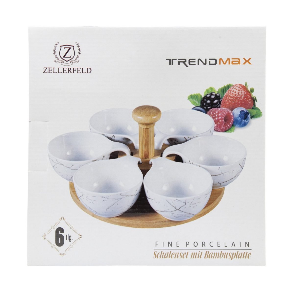 ZELLERFELD CEREZ BAMBU 6'LI – Image 1