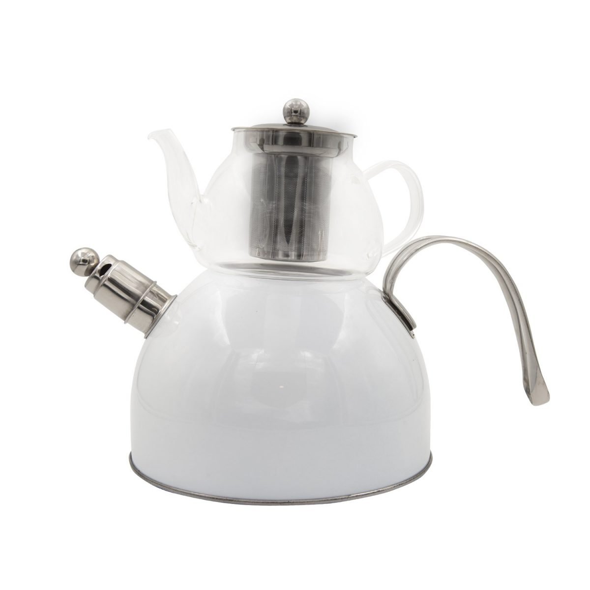 THÉIÈRE EN VERRE 600ml+3l FLOWED – Image 1