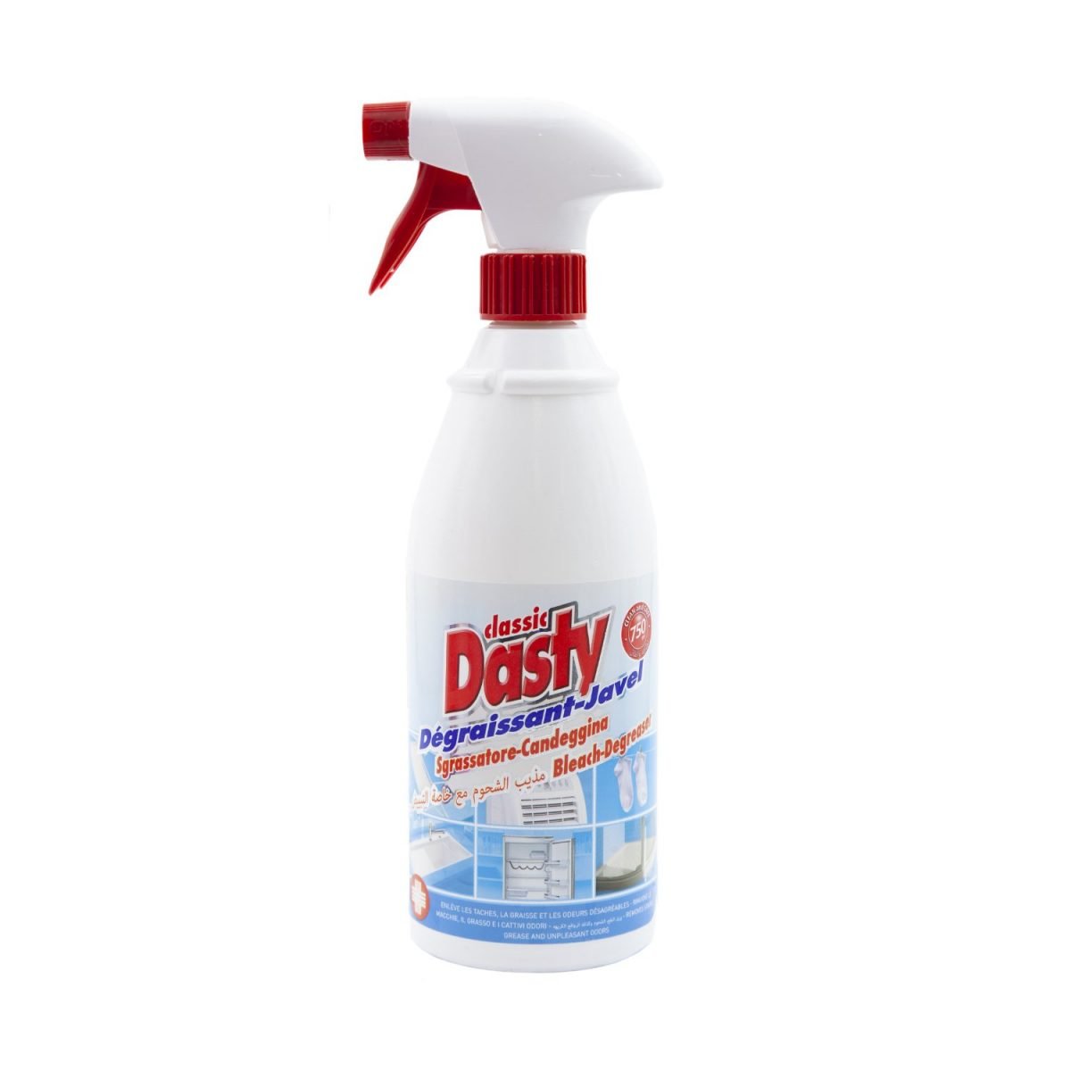 DASTY DEGRAISSANT Javel Pro 750ml – Image 1