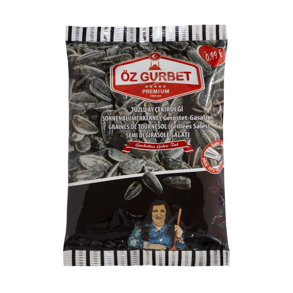 OZGURBET GRAINE DE TOURNESOL Salés 200GR – Image 1